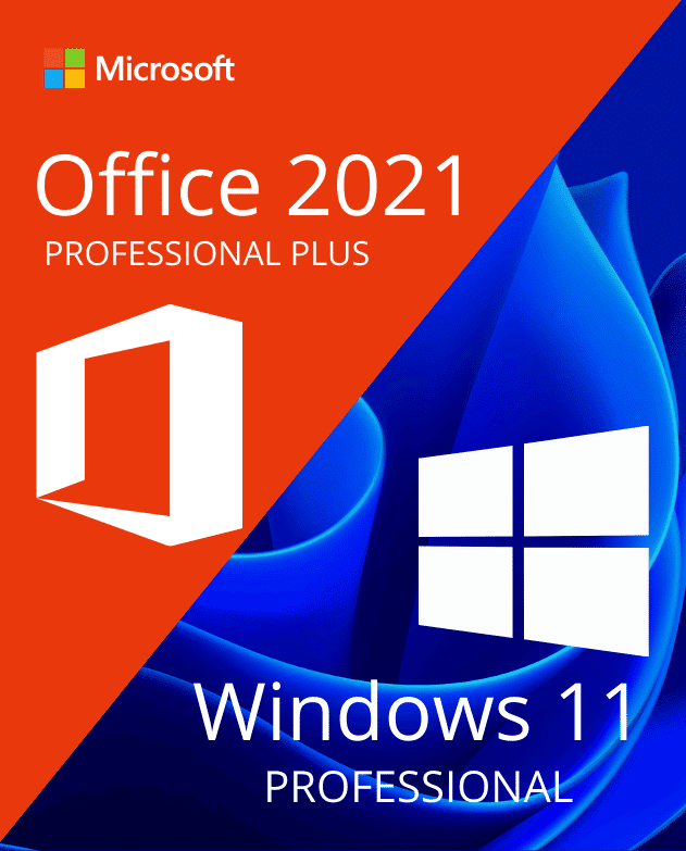 Windows 11 Professional + Office 2021 Professional Plus